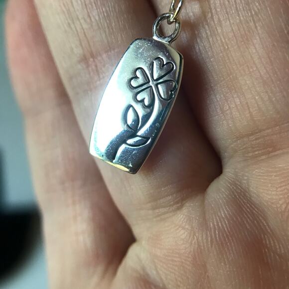 S925 stamped "If daughters were flowers I'd pick you" mother's necklace - Picture 5 of 12